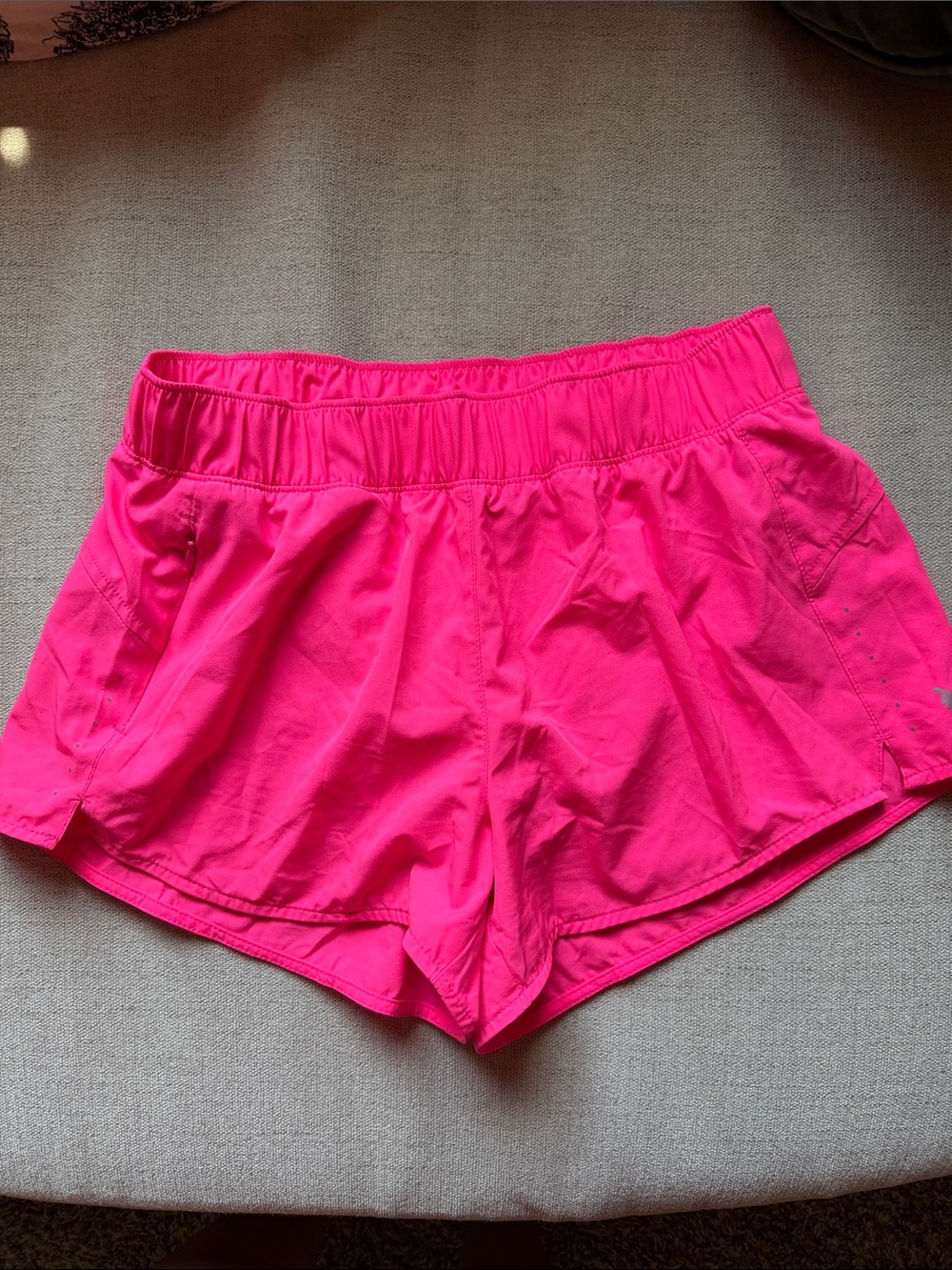 Old Navy Bright Hot Pink Athletic Shorts